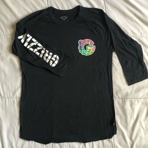 Grizzly Griptape Baseball Tee